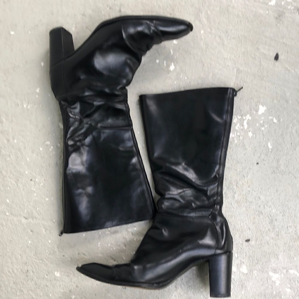 Navy  Boot  boots